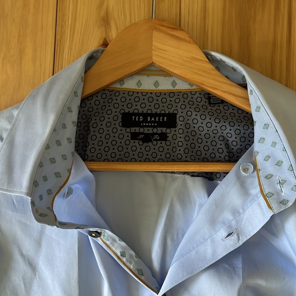 Ted Baker Modern Fit Dress Shirt with French Cuff, 17.5 - Picture 5 of 6